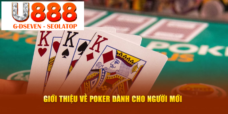 Giới thiệu về Poker dành cho người mới