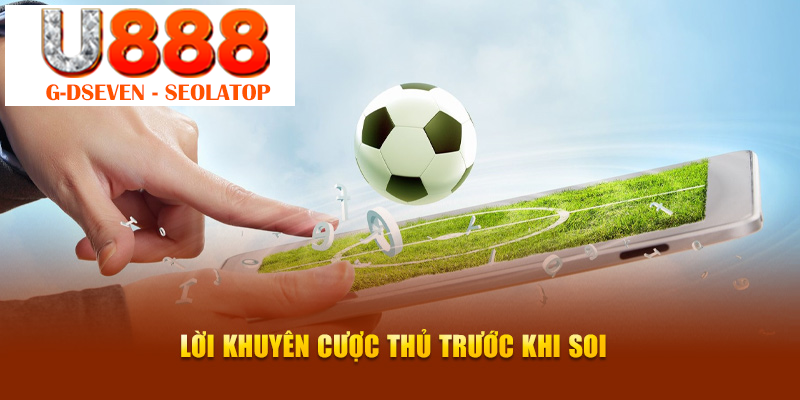 Lời khuyên cho bạn trước khi soi