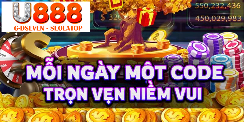 Tổng hợp mã code U888 mới nhất cho thành viên