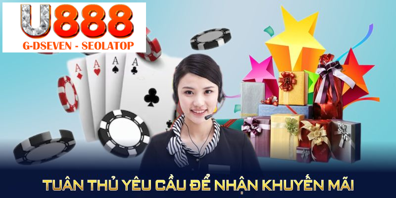 Tuân thủ yêu cầu để khuyến mãi thành viên mới hoàn tất